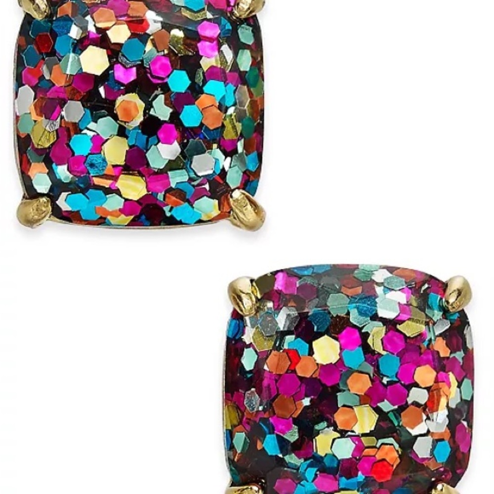Kate Spade Glitter Gumball Studs